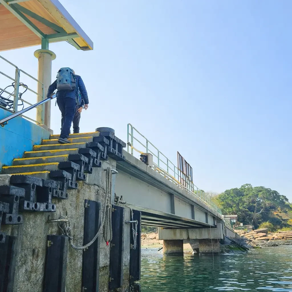 東平洲碼頭 Tung Ping Chau Pier 香港租船出海上落點 大美督出發