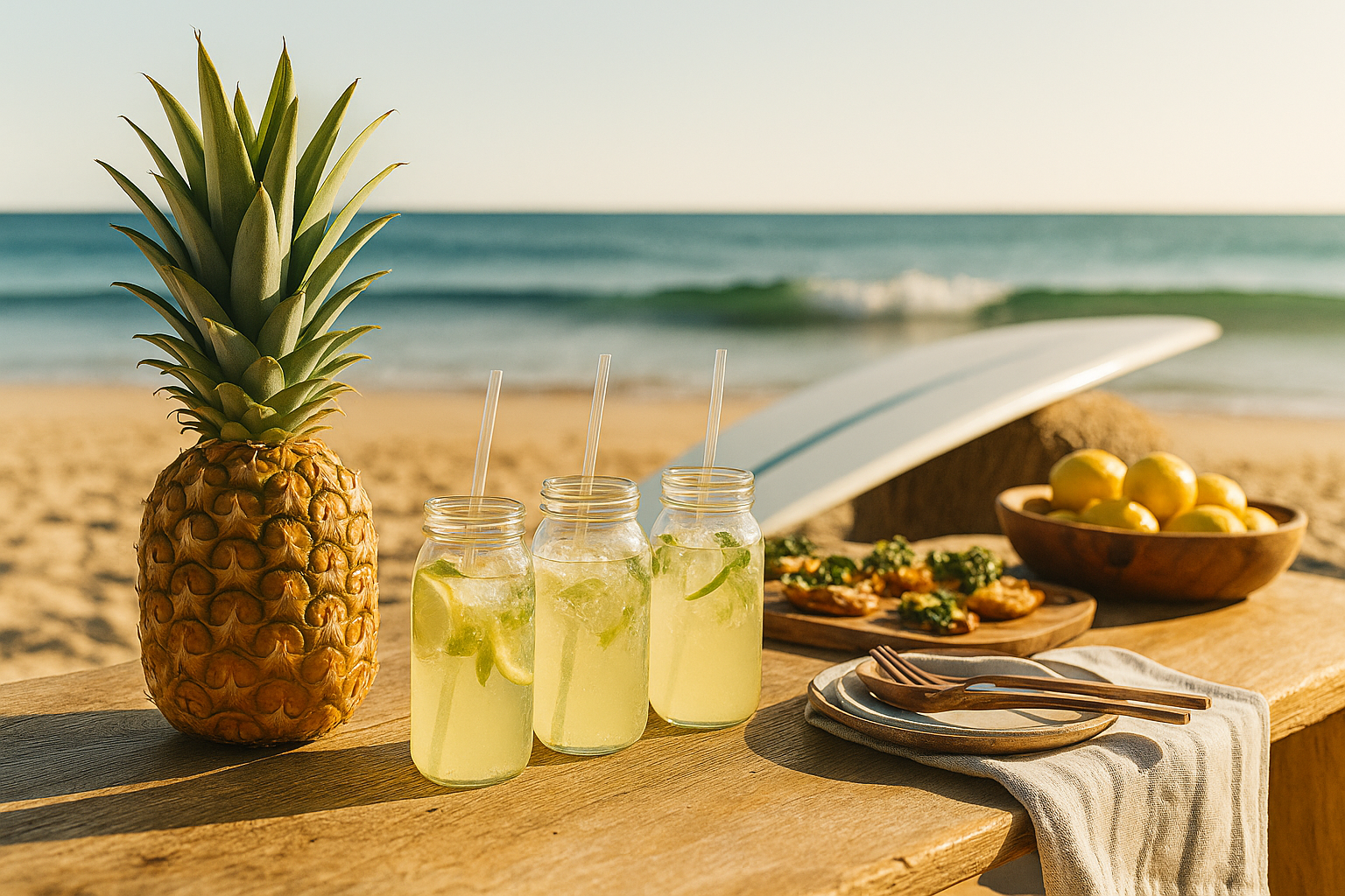 租船少人 x 海邊野炊