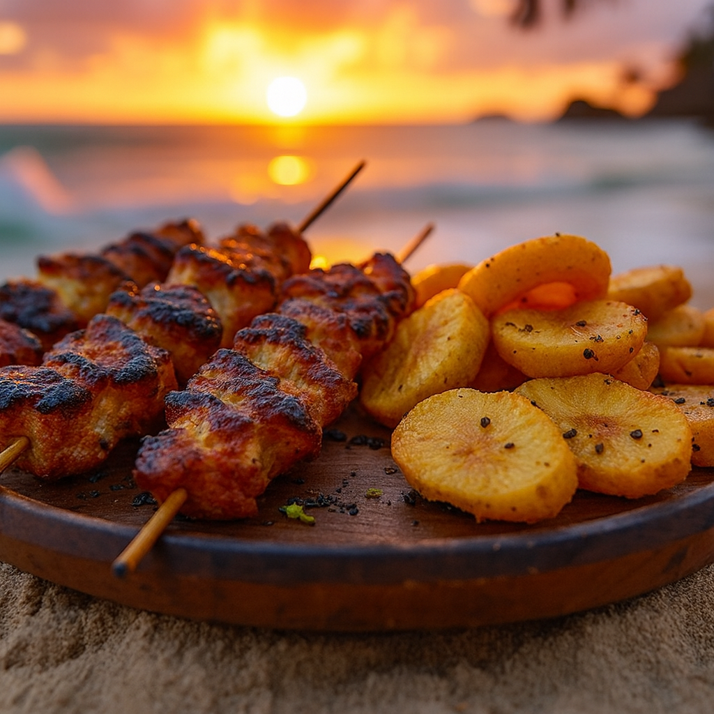 日落海灘燒烤串|SKR 野炊戶外煮食