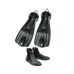 島上浮潛蛙鞋及潛水鞋套裝，適合離島浮潛租用