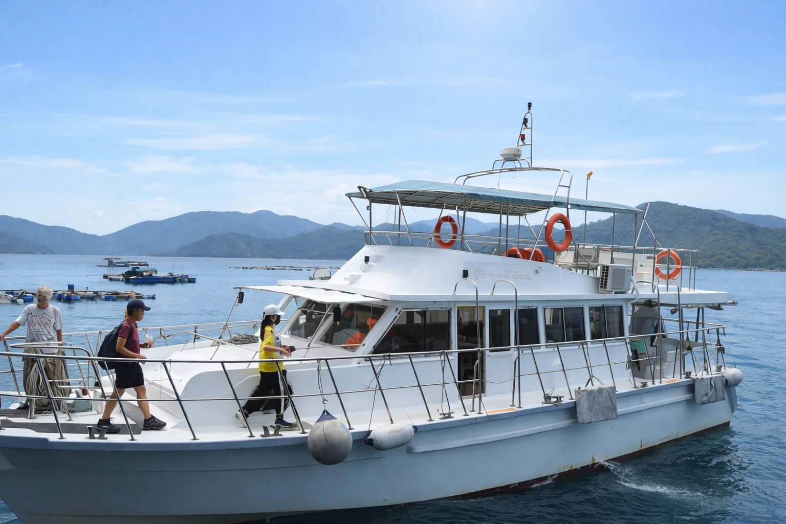 香港46人包船 大型團體出海快艇 東北離島 東平洲 赤洲 吉澳